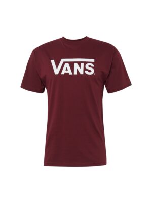 VANS Póló 'Classic'  merlot / fehér