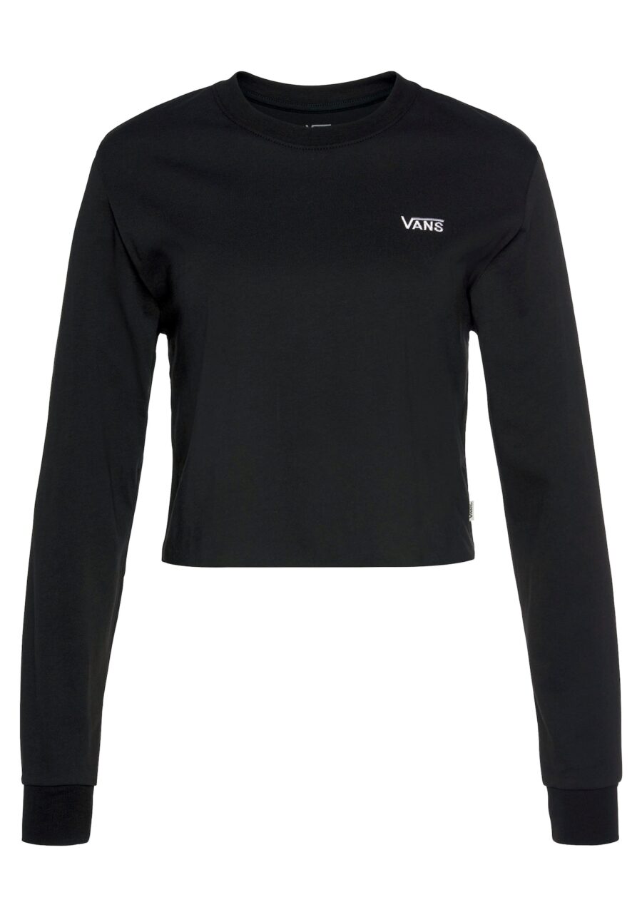 VANS Póló 'Junior'  fekete / fehér-hu