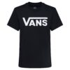 VANS Póló 'WM FLYING V CREW'  fekete / fehér
