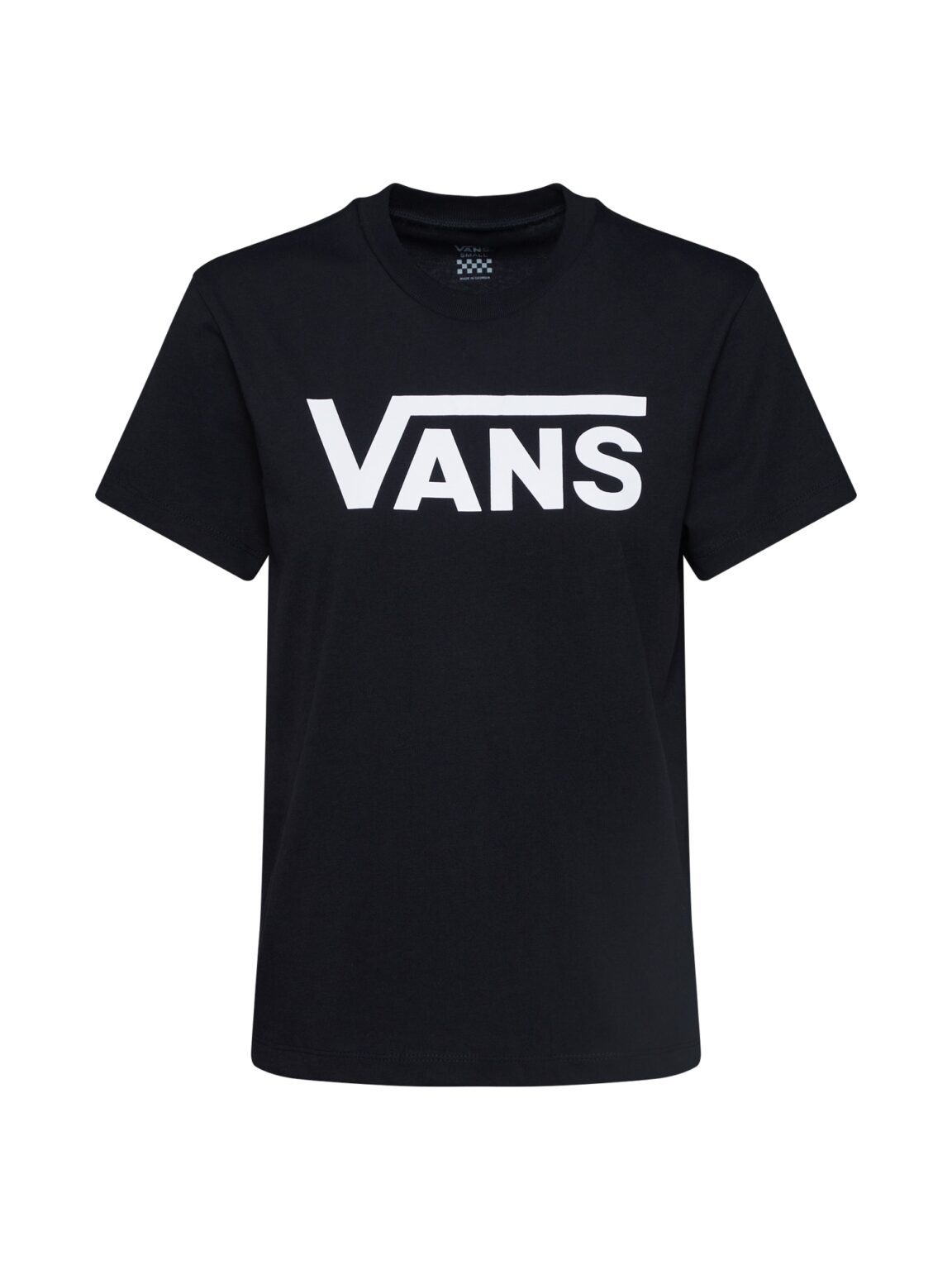 VANS Póló 'WM FLYING V CREW'  fekete / fehér