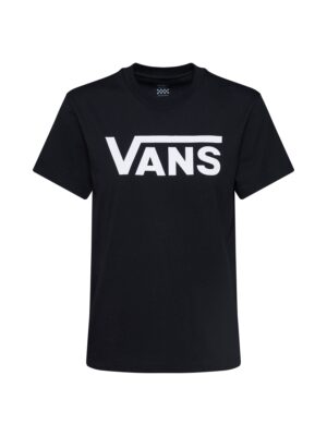 VANS Póló 'WM FLYING V CREW'  fekete / fehér