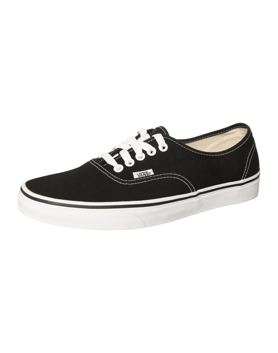 VANS Rövid szárú sportcipők 'Authentic'  fekete / fehér-hu