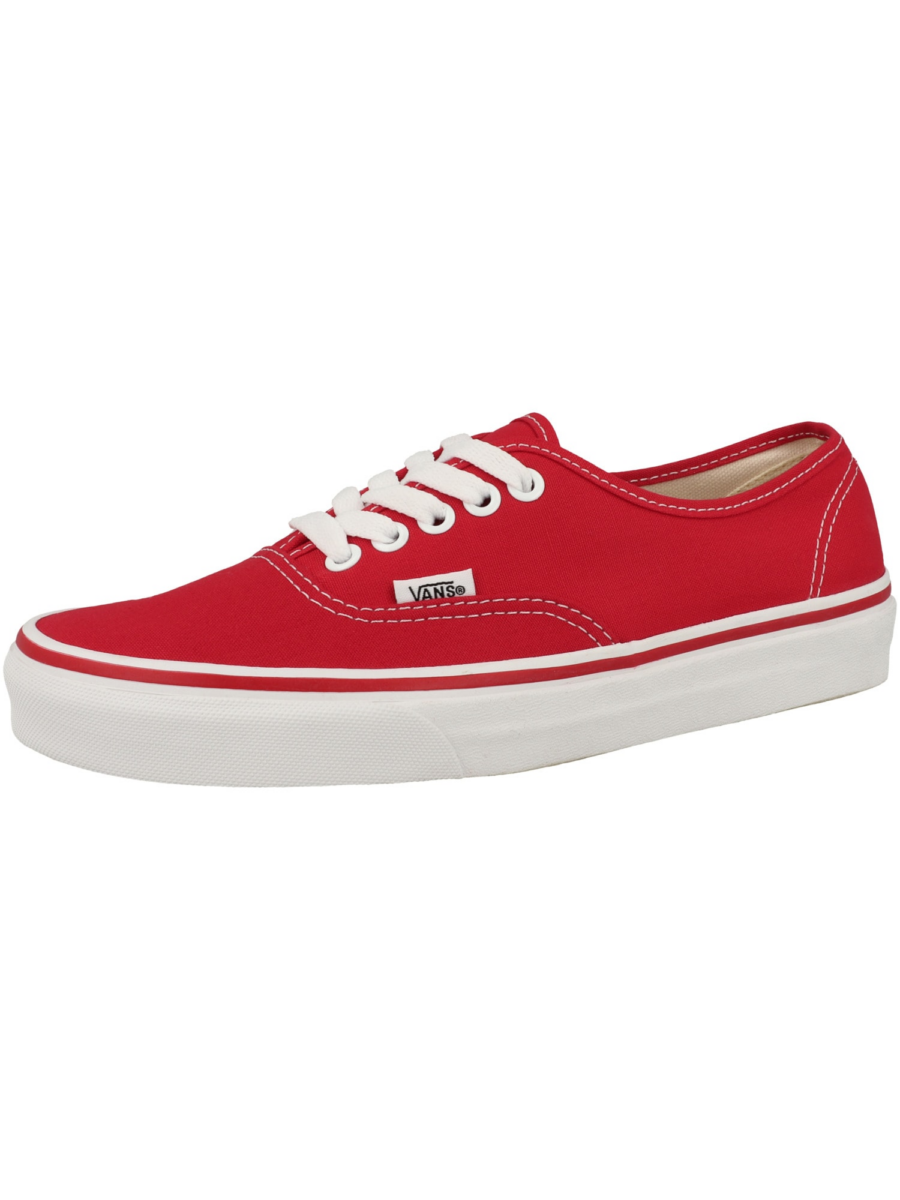 VANS Rövid szárú sportcipők 'Authentic'  piros / fehér-Hungary