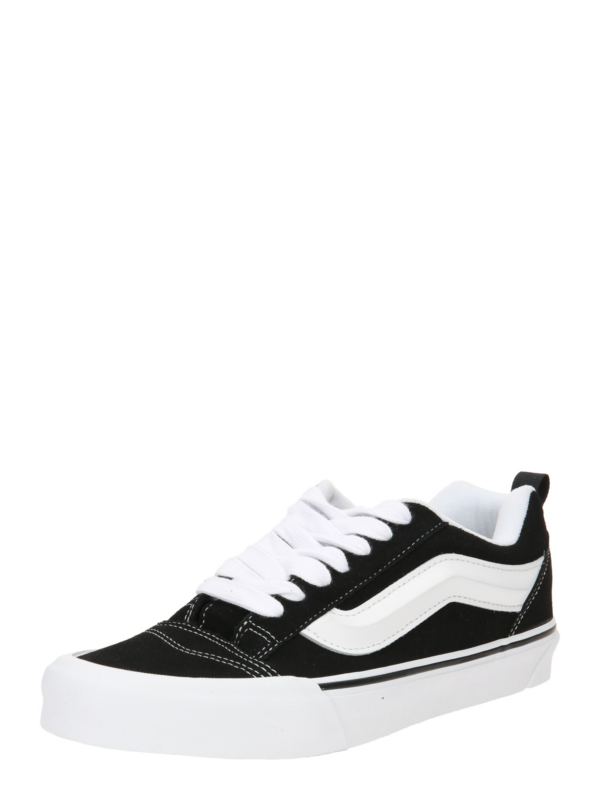 VANS Rövid szárú sportcipők 'Knu Skool'  fekete / fehér-Ár