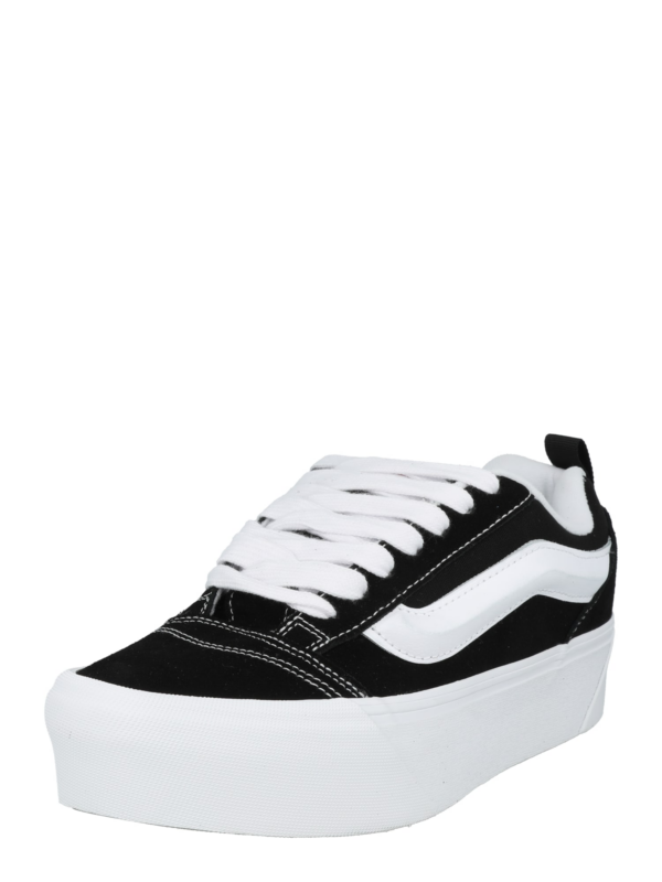 VANS Rövid szárú sportcipők 'Knu Stack'  fekete / fehér-Ár