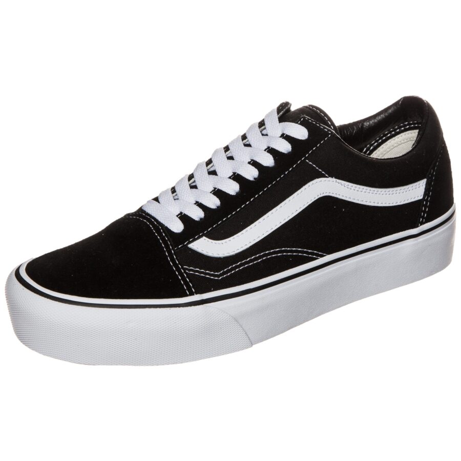 VANS Rövid szárú sportcipők 'Old Skool'  fekete / fehér-hu
