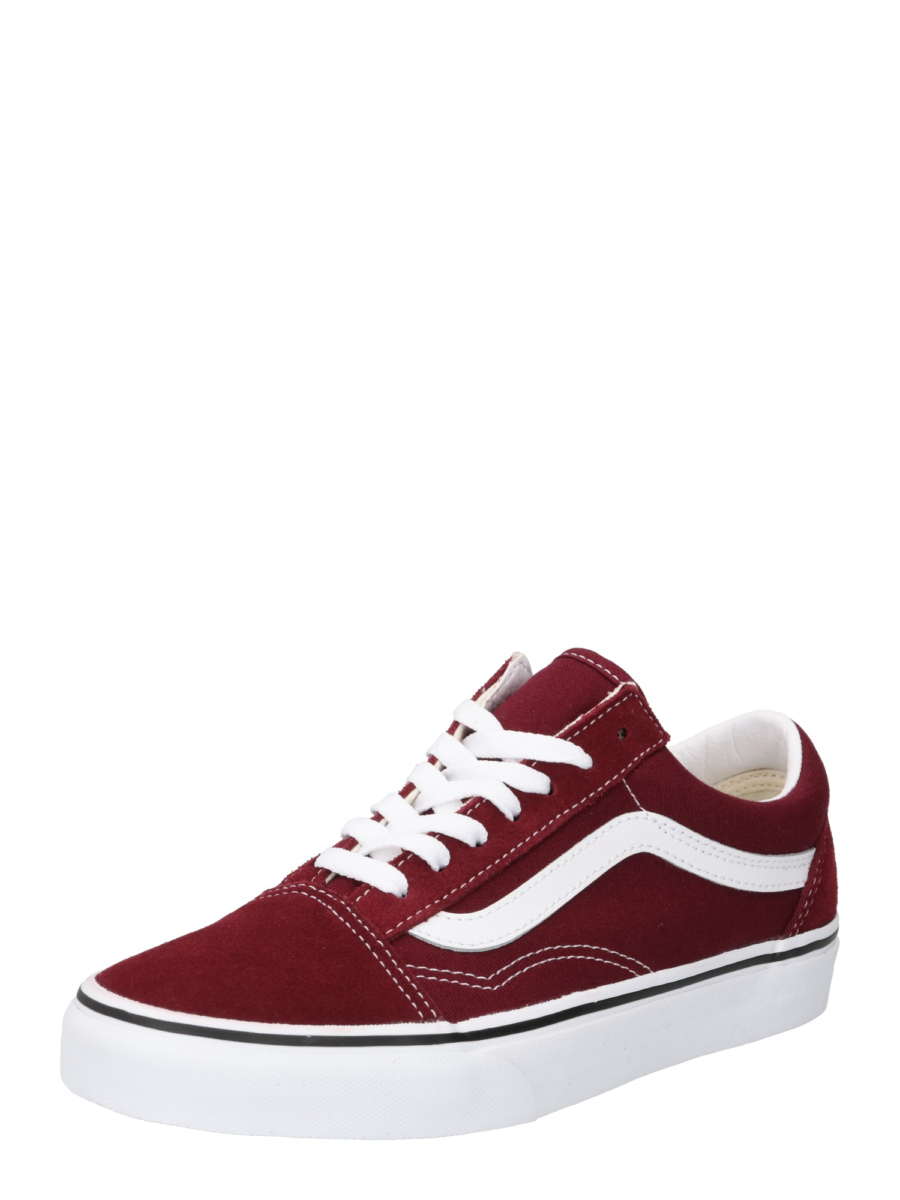 VANS Rövid szárú sportcipők 'Old Skool'  sötétvörös / fehér-Hungary