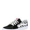 VANS Rövid szárú sportcipők 'SK8'  fekete / fehér-hu
