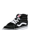VANS Sportcipő 'SK8-Hi'  fekete / fehér