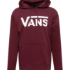 VANS Tréning póló 'Classic II'  borvörös / fehér-Hungary