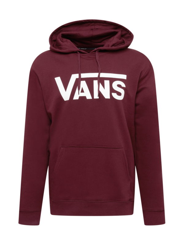 VANS Tréning póló 'Classic II'  borvörös / fehér-Hungary