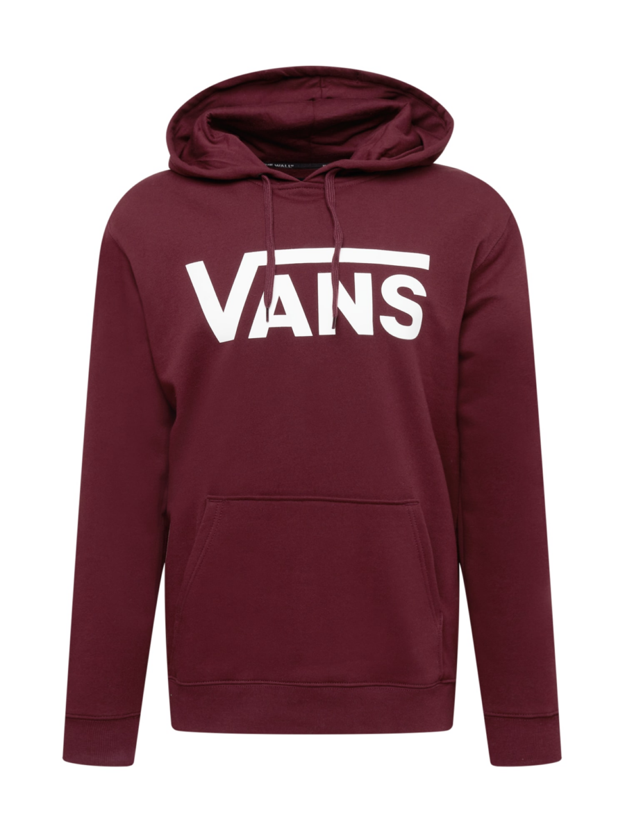 VANS Tréning póló 'Classic II'  borvörös / fehér-Hungary