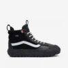 VANS UA SK8-Hi Mte-2 Black Ankle Leather Sneakers - Ladies