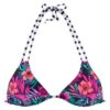 VENICE BEACH Bikini felső 'Summer'  tengerészkék / vegyes színek / rózsaszín