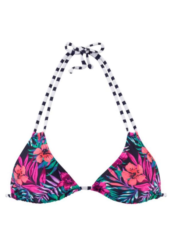 VENICE BEACH Bikini felső 'Summer'  tengerészkék / vegyes színek / rózsaszín