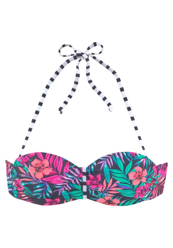 VENICE BEACH Bikini felső  éjkék / zöld / lila / rózsaszín-hu