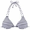 VENICE BEACH Bikini felső  kék / fekete / fehér-hu