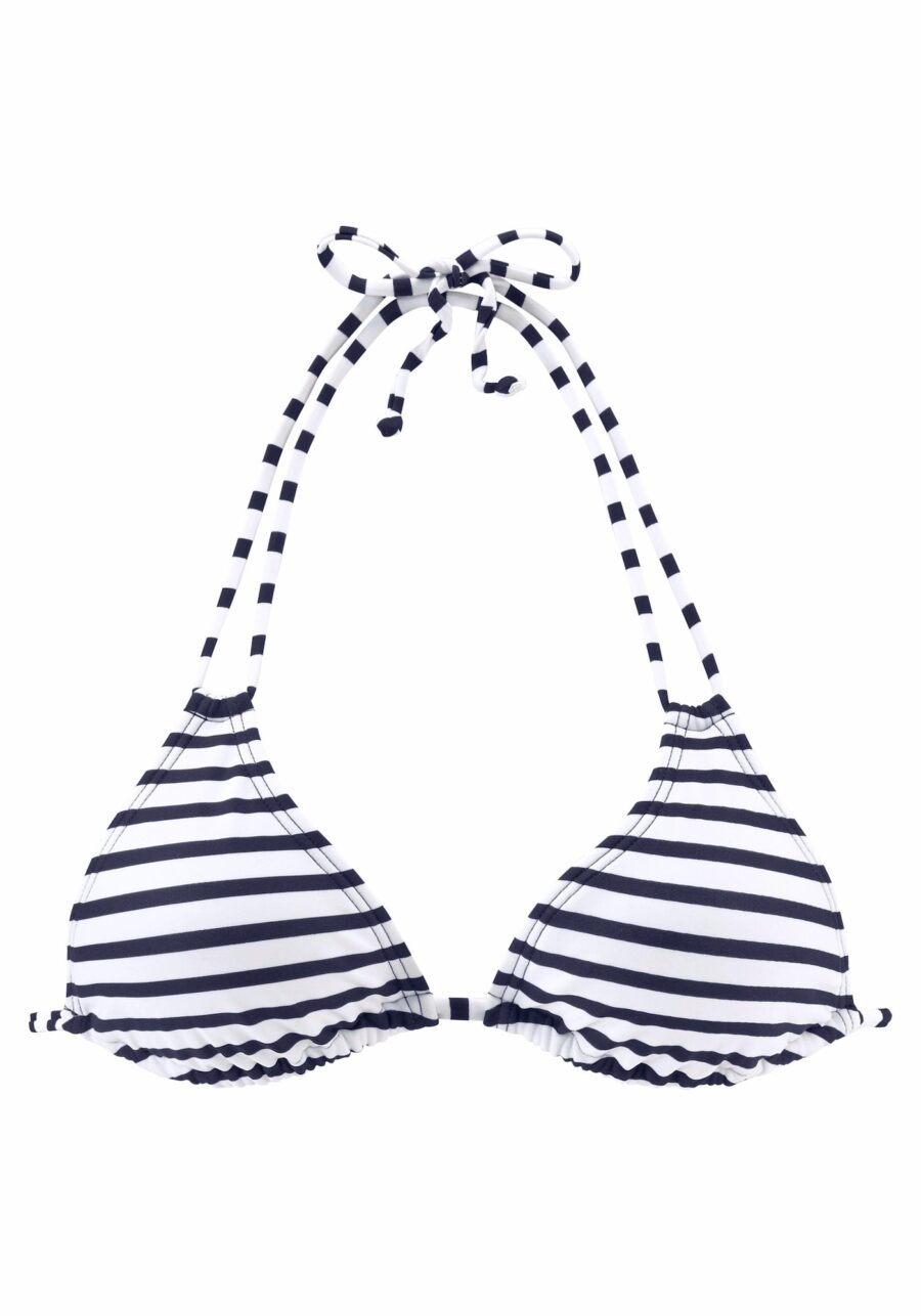 VENICE BEACH Bikini felső  kék / fekete / fehér-hu