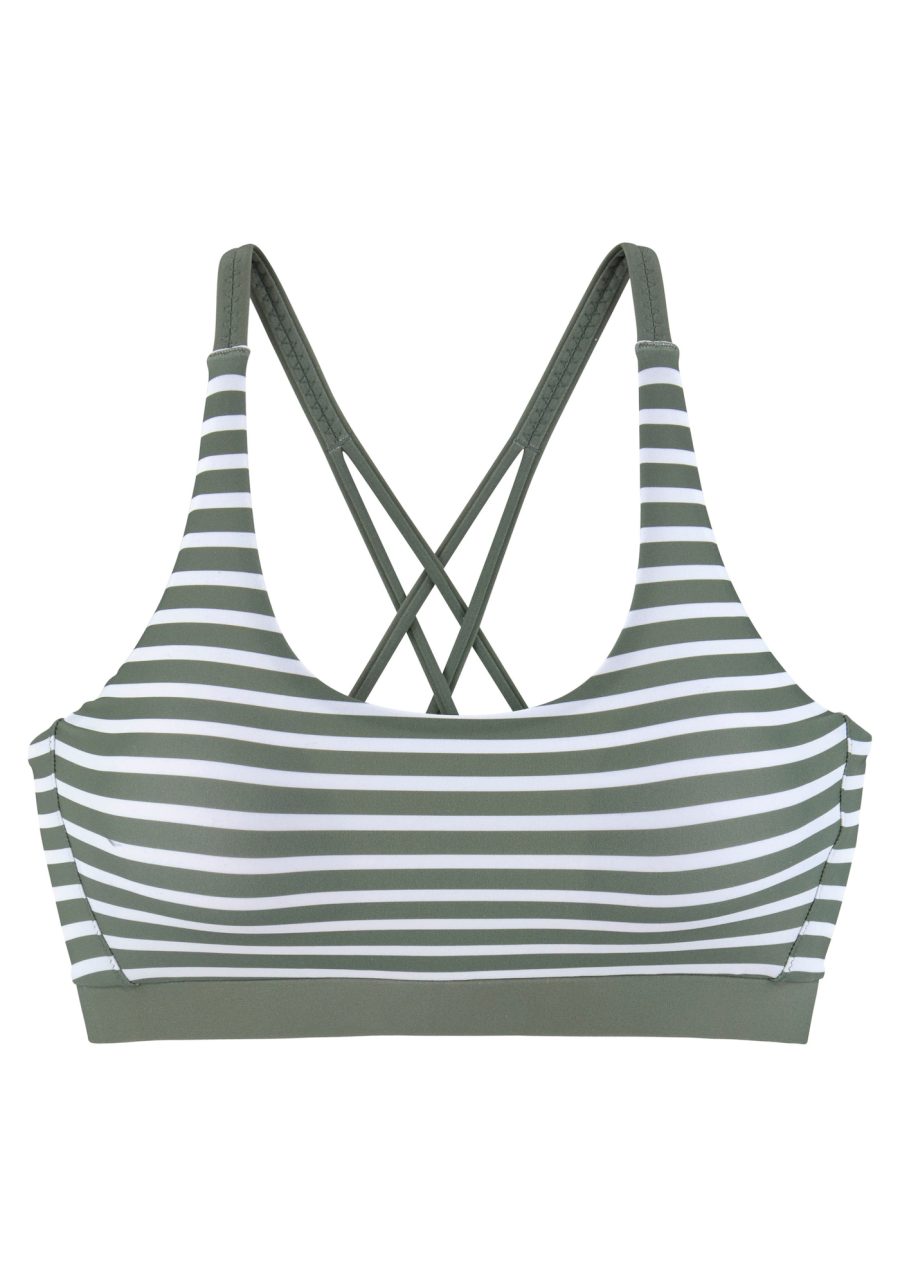 VENICE BEACH Bikini felső  olíva / piszkosfehér-Ár