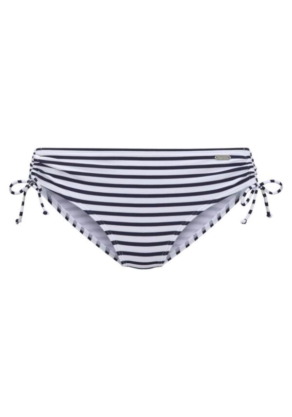 VENICE BEACH Bikini nadrágok 'Summer'  tengerészkék / fehér