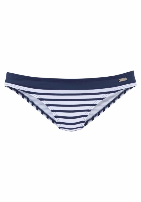 VENICE BEACH Bikini nadrágok 'Summer'  tengerészkék / fehér