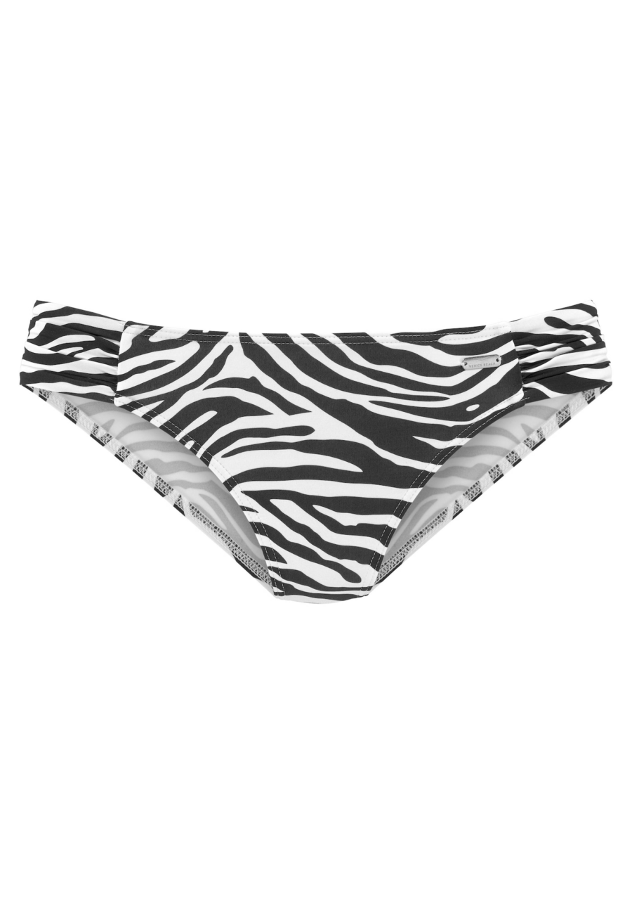 VENICE BEACH Bikini nadrágok  fekete / fehér-Hungary