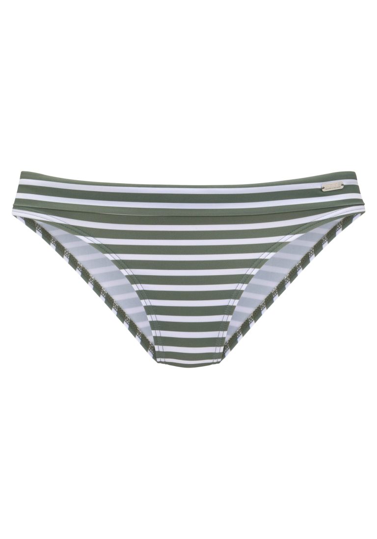 VENICE BEACH Bikini nadrágok  sötétzöld / piszkosfehér-Ár