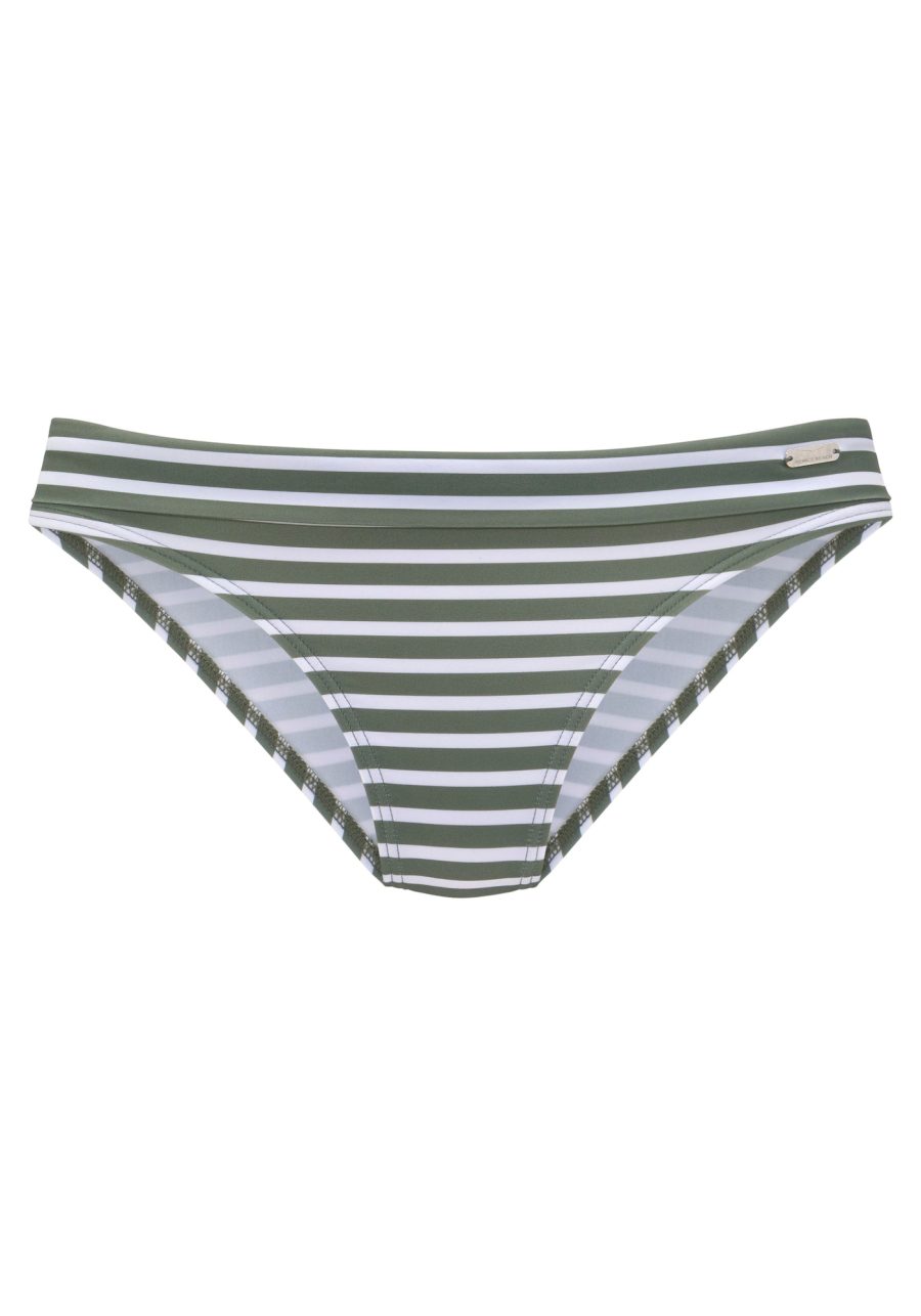VENICE BEACH Bikini nadrágok  sötétzöld / piszkosfehér-Ár