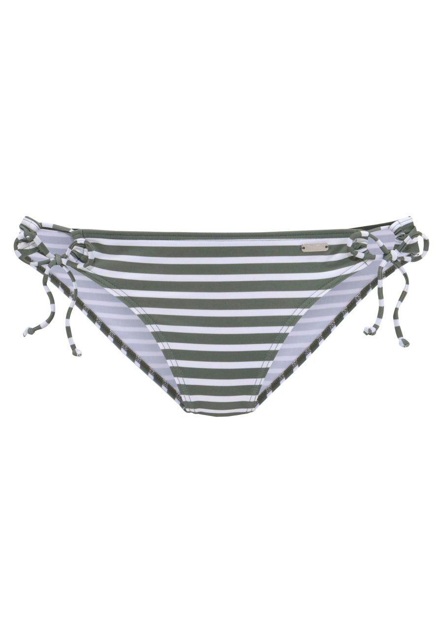 VENICE BEACH Bikini nadrágok  zöld / fehér-Ár