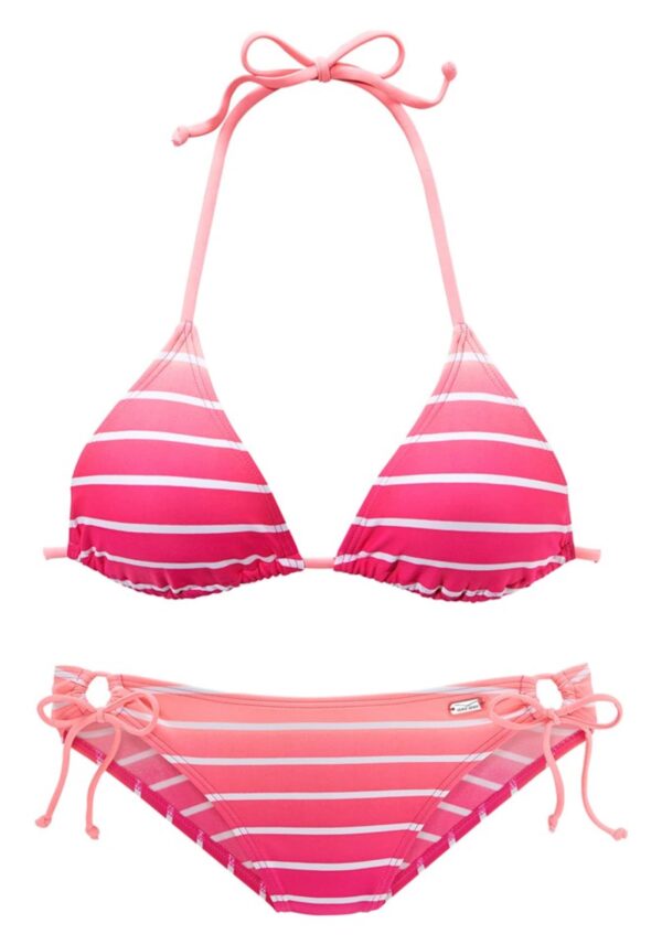 VENICE BEACH Bikini  rózsaszín / fehér