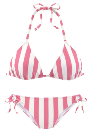 VENICE BEACH Bikini  rózsaszín / fehér-Ár