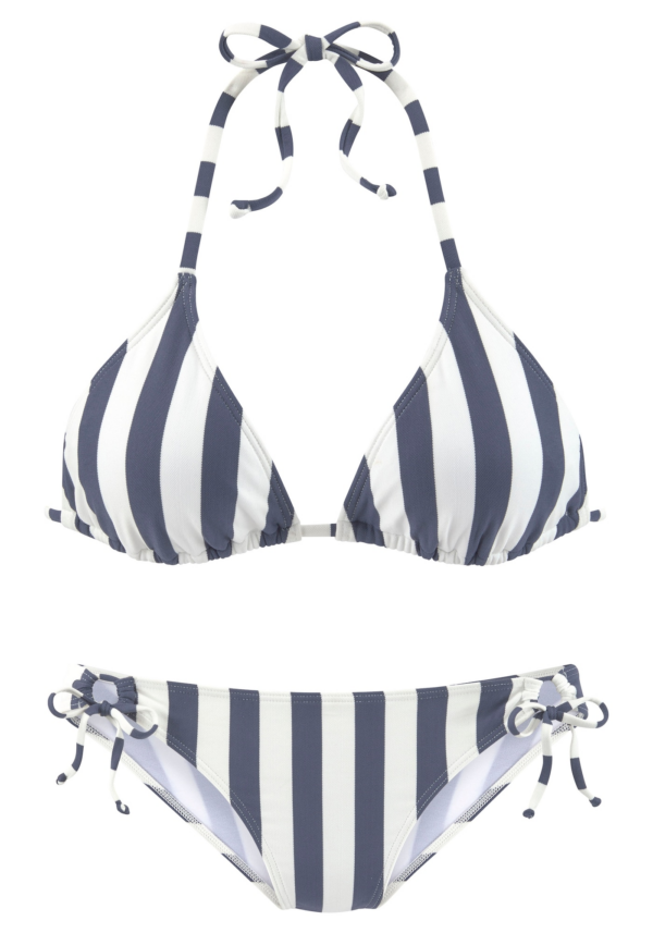 VENICE BEACH Bikini  tengerészkék / fehér-Ár