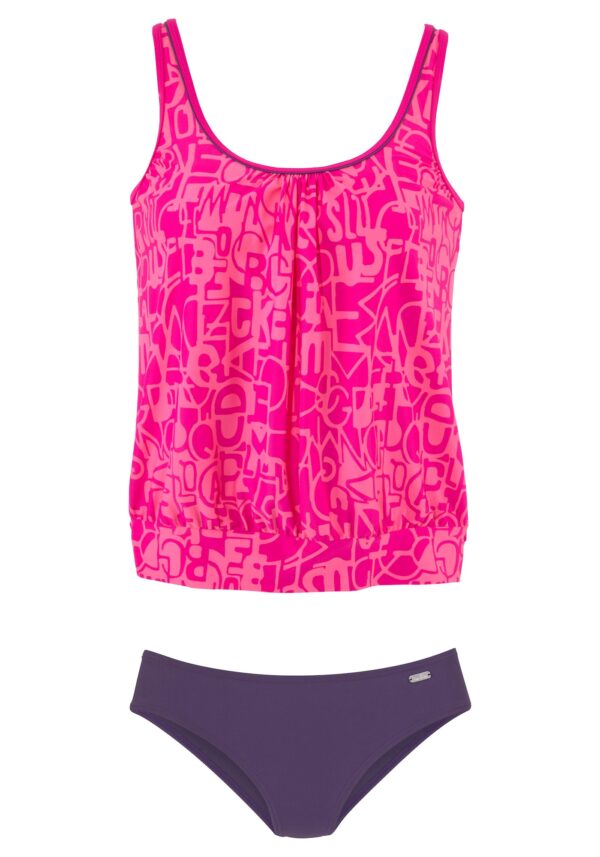 VENICE BEACH Tankini  lila / fukszia / világos-rózsaszín