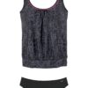 VENICE BEACH Tankini  sötétszürke