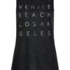 VENICE BEACH Top  fekete / ezüst-hu