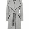 VERO MODA Átmeneti kabátok  szürke / fekete-hu