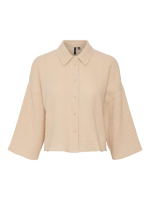 VERO MODA Blúz 'NATALI'  sötét bézs-Hungary