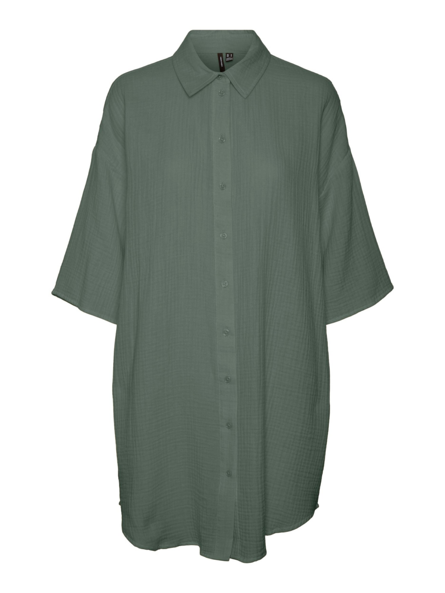 VERO MODA Blúz 'Natali'  sötétzöld-Hungary