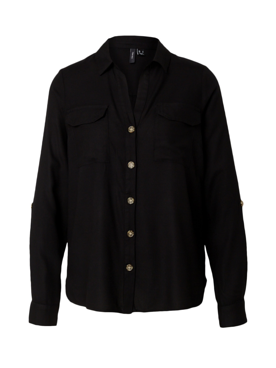 VERO MODA Blúz 'VMBumpy'  fekete-Hungary