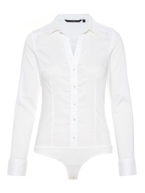 VERO MODA Blúz body 'VMLady'  természetes fehér-hu