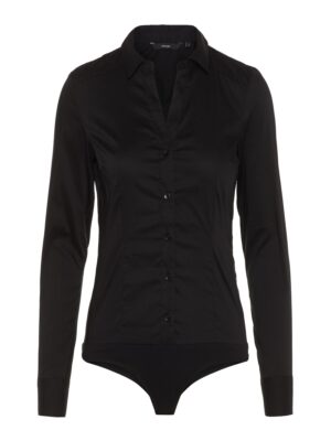 VERO MODA Blúz body  fekete-hu