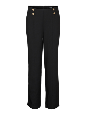 VERO MODA Élére vasalt nadrágok 'CELINA'  fekete-Ár