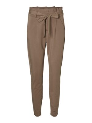 VERO MODA Élére vasalt nadrágok 'Eva'  teveszín