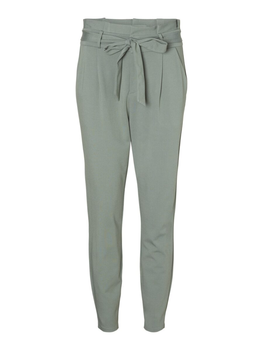 VERO MODA Élére vasalt nadrágok 'VMEva'  zöld-hu