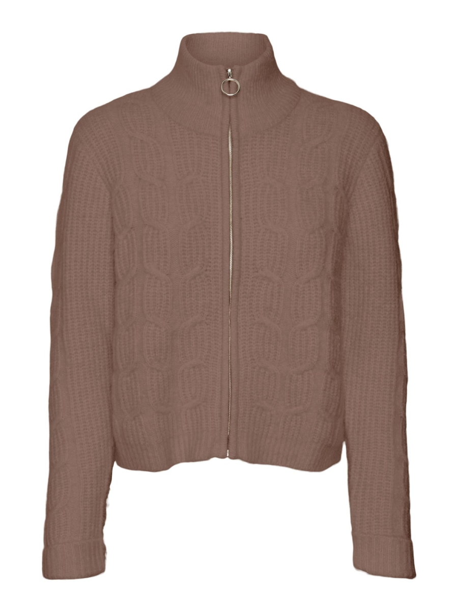 VERO MODA Kardigán 'ADRIANA'  dohánybarna-Ár