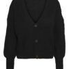 VERO MODA Kardigán 'Lea'  fekete-hu