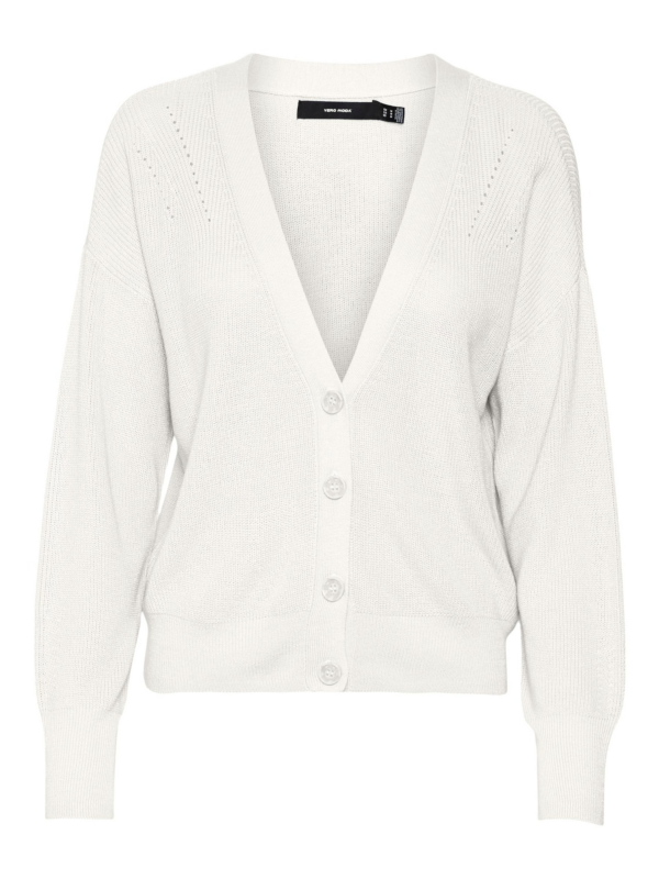 VERO MODA Kardigán 'New Lexsun'  fehér-Hungary