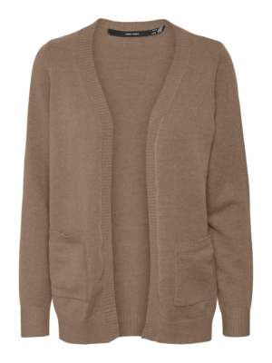 VERO MODA Kardigán  barna-Hungary