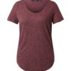 VERO MODA Póló 'Lua'  bordó-hu