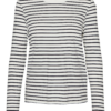 VERO MODA Póló 'VMLEXIE APRIL'  fekete / fehér-Hungary